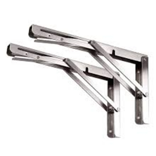 20'' STAINLESS STEEL FOLDING BRACKET