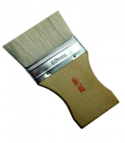 10CM VARNISH BRUSH WOOD HANDLE
