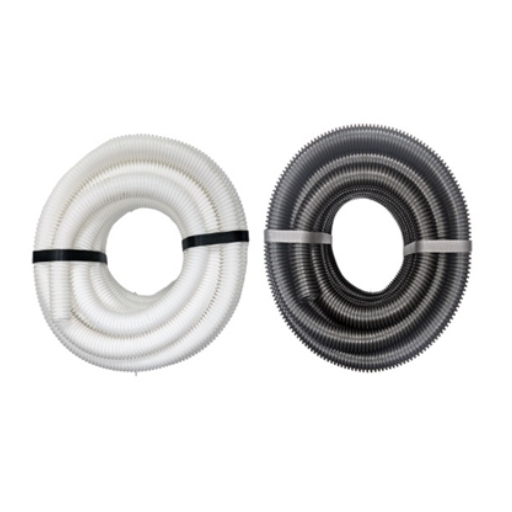 25MM PVC  FLEXIBLE PIPE WH/BLACK