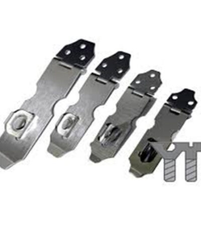 4'' HASP & STAPLES  STAINLESS STEEL