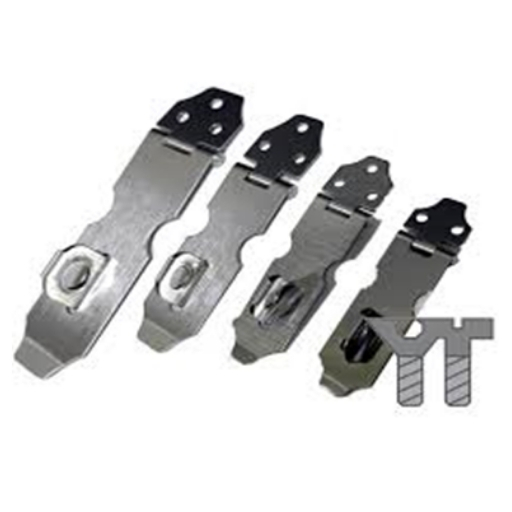 4'' HASP & STAPLES  STAINLESS STEEL