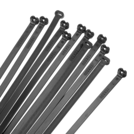 Nylon nylon cable tie 600MM×10MM — strong locking head for cables and hoses.