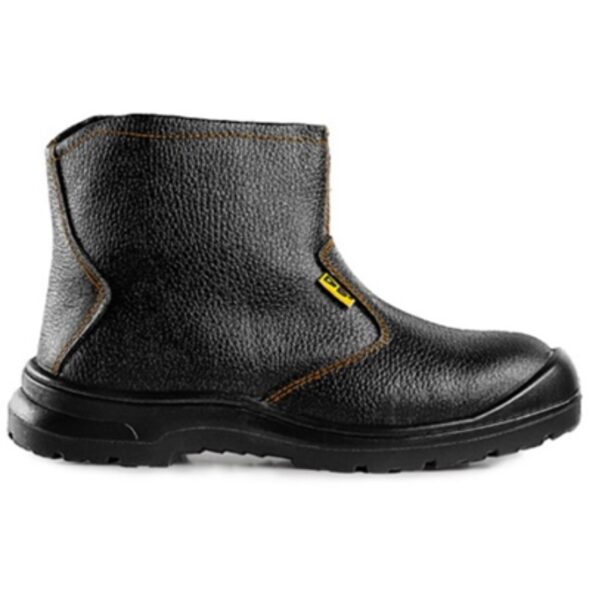 Durable safety footwear with protective toecap and slip‑resistant sole — secure fit and comfort in size 11.