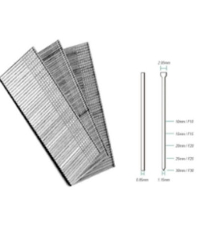 Air nails for pneumatic nailers — clean penetration and consistent holding power.