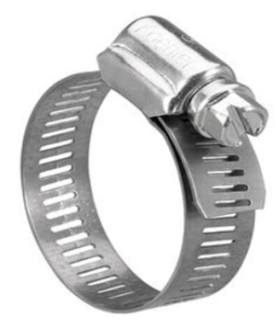 304 stainless hose clip 7/8'' — worm‑drive clamp for secure hose connections.