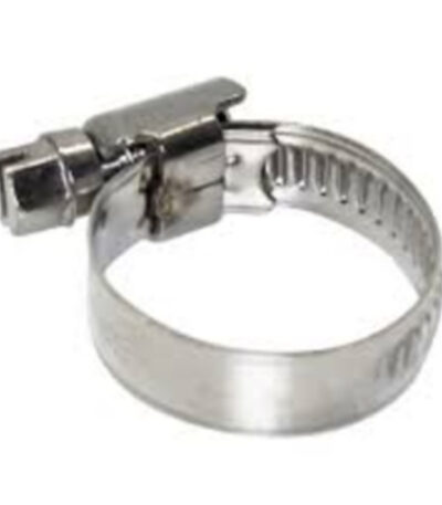 304 stainless hose clip 1'' — worm‑drive clamp for secure hose connections.