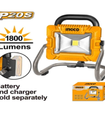 19 INGCO 20V 1800 Lumens cordless portable lamp 20W