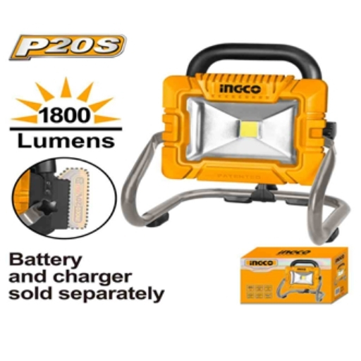 19 INGCO 20V 1800 Lumens cordless portable lamp 20W