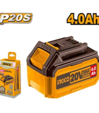 16 INGCO 20V 2PCS 4.0AH P20S Lithium - Ion Battery Kit