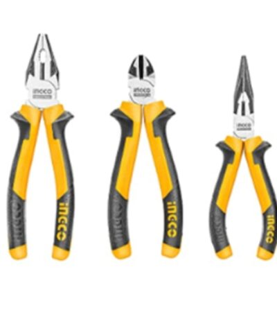 INGCO 3pcs CR.V Plier Set HKPS28318