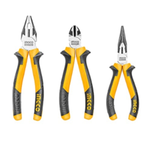 INGCO 3pcs CR.V Plier Set HKPS28318 INGCO 3pcs CR.V Plier Set HKPS28318