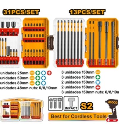 INGCO 44PCS Screwdriver Bit + magnetic nut set