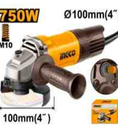 37 INGCO 750W angle grinder 4'' 100mm