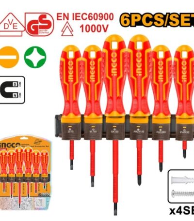 INGCO VDE 6PCS INSULATED Screwdriver Set