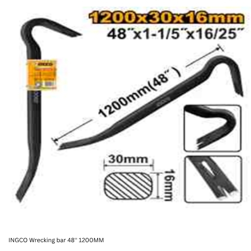 INGCO Wrecking bar 48'' 1200MM
