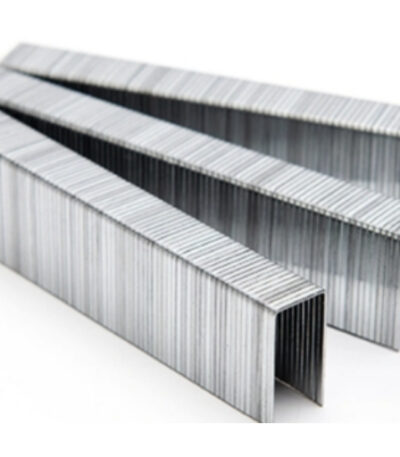 Air staples for pneumatic staplers — reliable fastening for upholstery and carpentry.