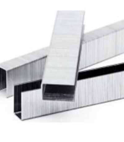 Air staples for pneumatic staplers — reliable fastening for upholstery and carpentry.