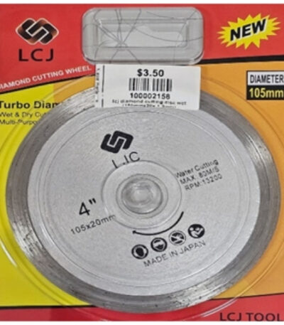 55 LCJ Diamond cutting disc Dry (105mmx 20x 1.2mm)