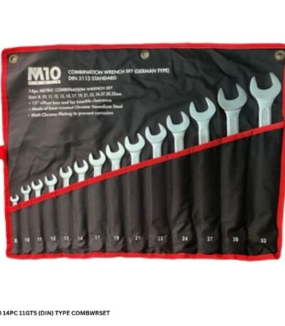M10 14PC 11GTS (DIN) TYPE COMBWRSET