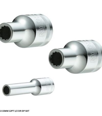 M10 15MM 12PT 1/2 DR DP SKT