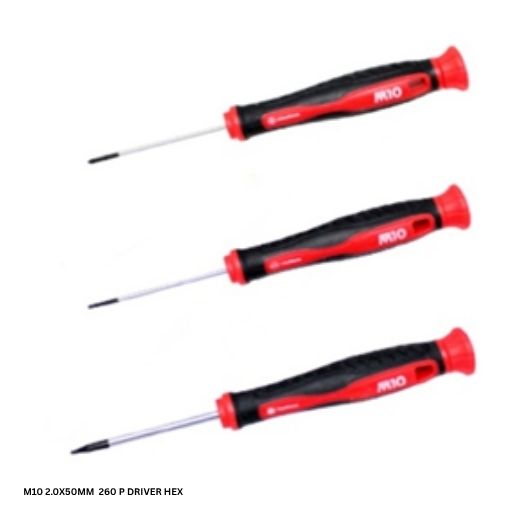 M10 2.0X50MM  260 P DRIVER HEX