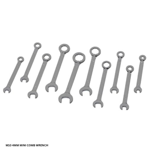 M10 4MM MINI COMB WRENCH
