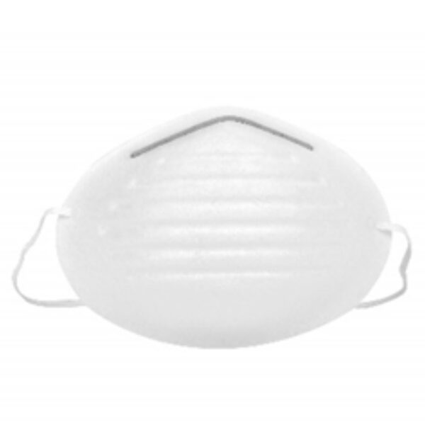 Lightweight paper dust mask — basic protection for sanding