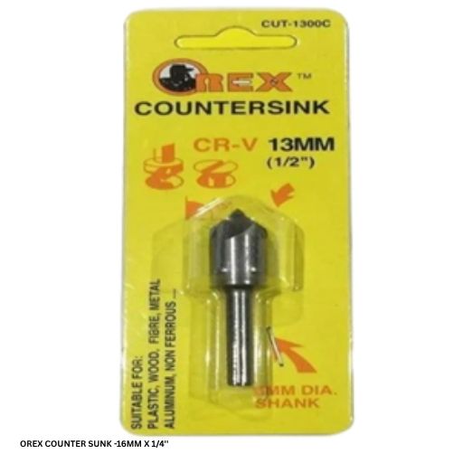OREX COUNTER SUNK -16MM X 1/4''