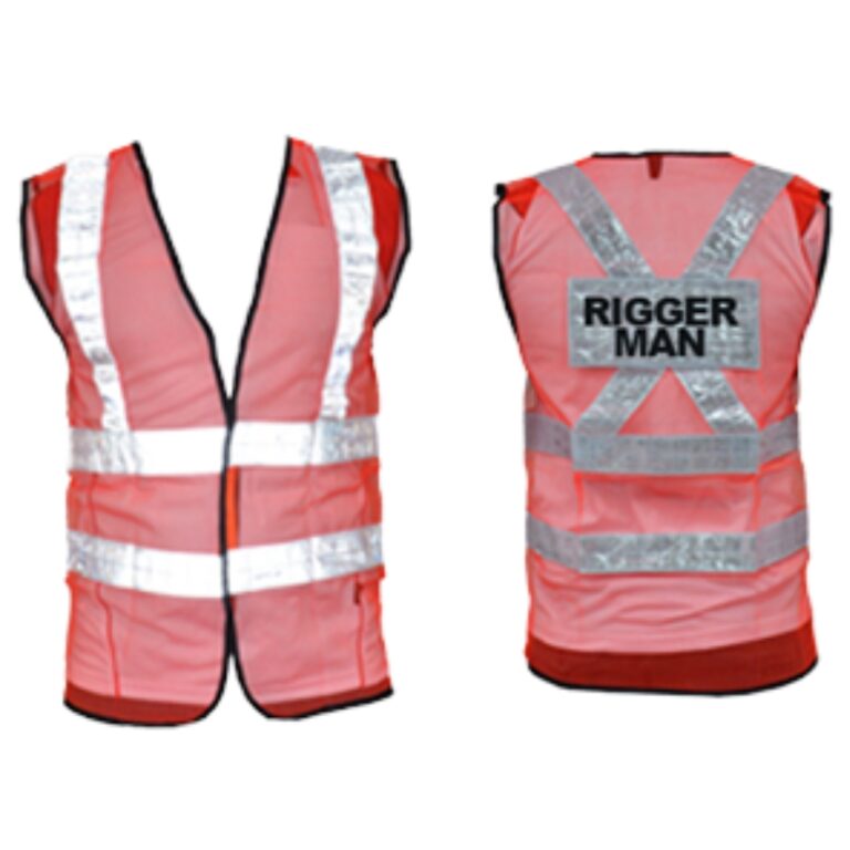 OREX SAFETY VEST RIGGER/SIGNAL MAN RED – Kugan Hardware – Trusted By ...