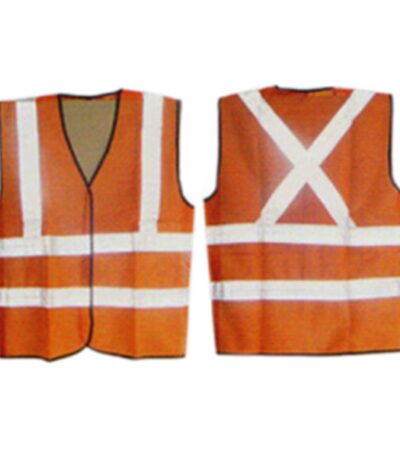 High‑visibility Safety Worker safety vest — reflective tape and breathable fabric for day/night site visibility.