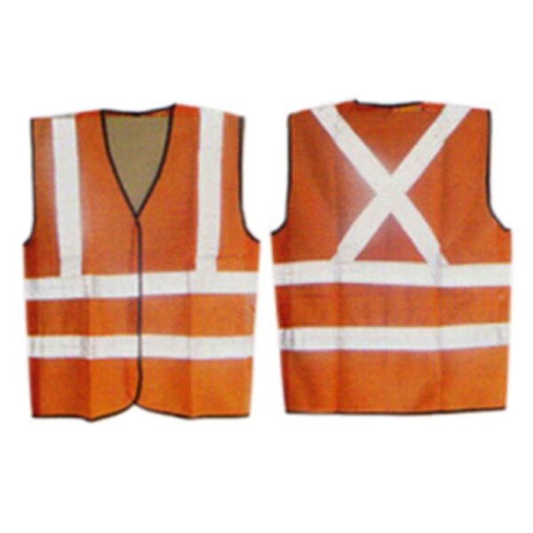 High‑visibility Safety Worker safety vest — reflective tape and breathable fabric for day/night site visibility.