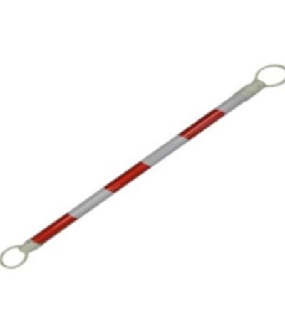 Red/white telescopic rod 2M — quick extend for survey