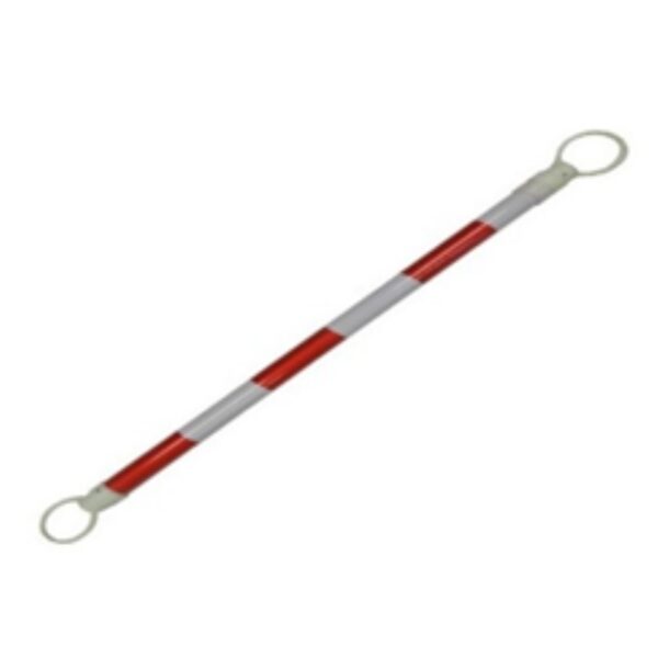 Red/white telescopic rod 2M — quick extend for survey