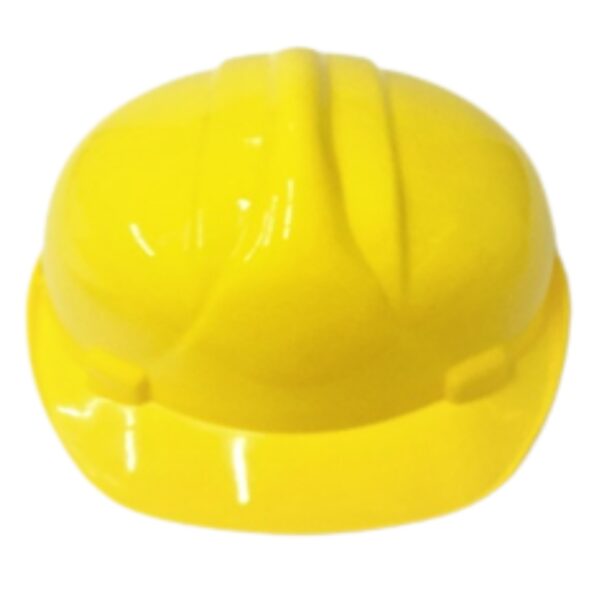 Impact‑resistant safety helmet YELLOW with adjustable suspension for a secure