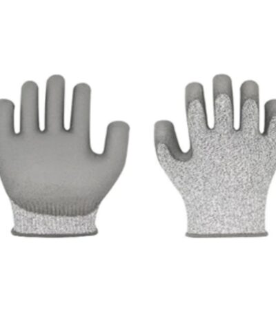 Comfort‑grip gloves — cushioned palms and flexible fit for long wear and secure handling.