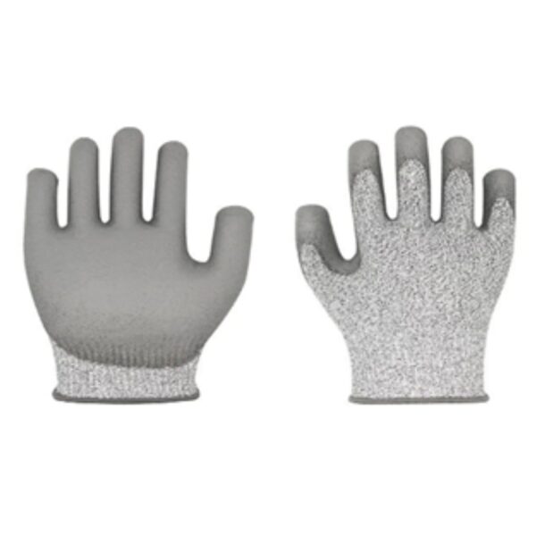 Comfort‑grip gloves — cushioned palms and flexible fit for long wear and secure handling.