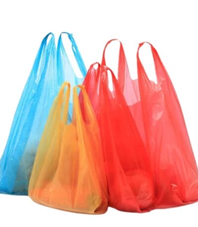 Single-use singlet bags.