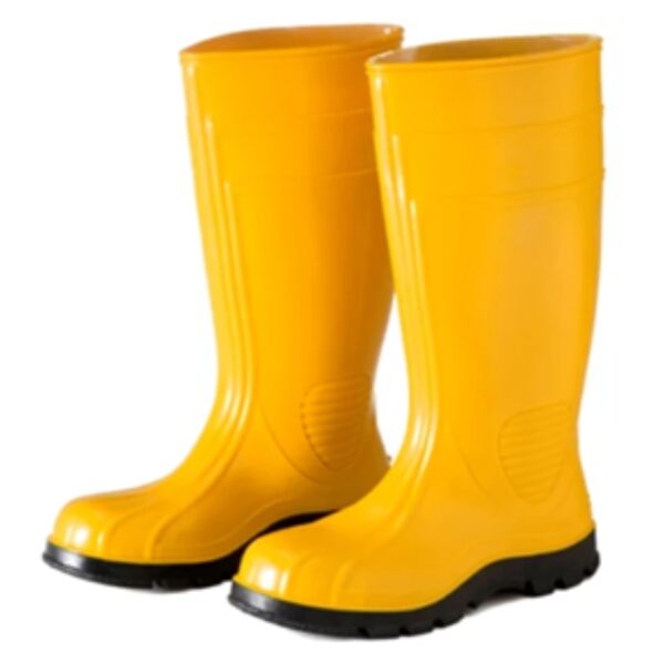 Durable safety footwear with protective toecap and slip‑resistant sole — secure fit and comfort in size 11.