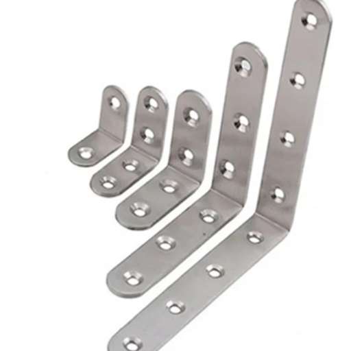 STAINLESS STEEL LBRACKET  4''  DIY