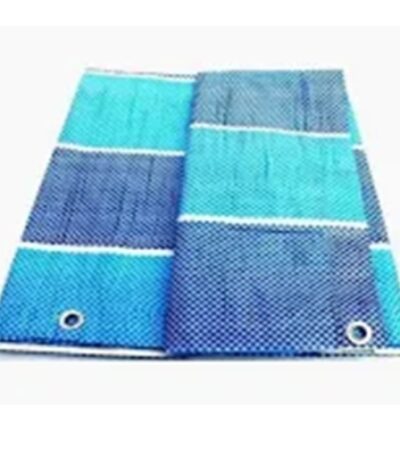 Standard tarpaulin sheet.