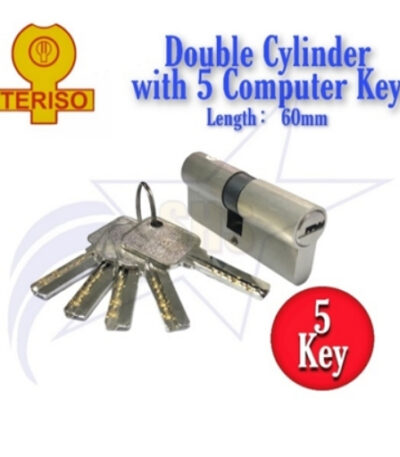 TERISO' 70MM CYLINDER  DOUBLE WITH NORMAL KEY