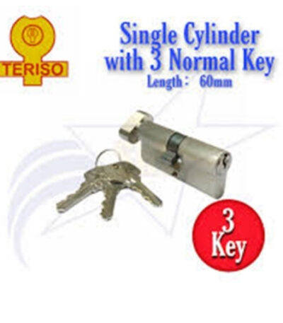 TERISO' 70MM CYLINDER  SINGLE WITH NORMAL KEY