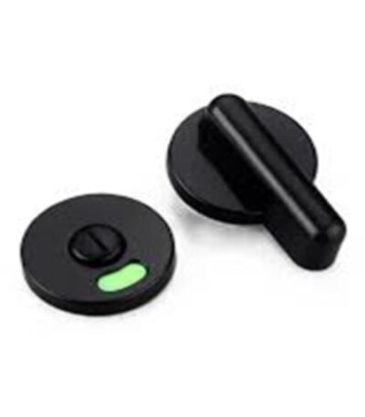 TOILET DOOR LOCK  BLACK