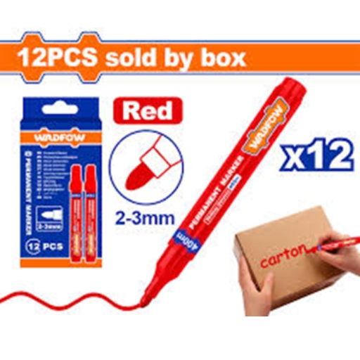 WADFOW PERMANENT MARKER RED