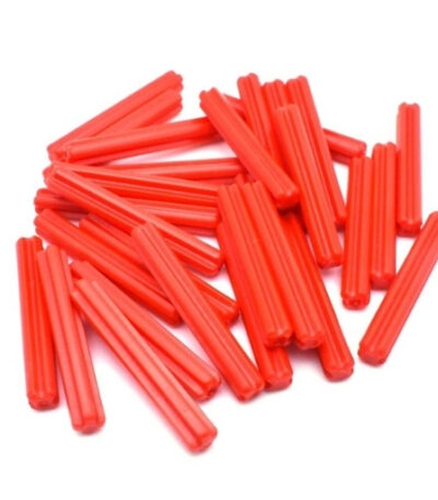 PVC wall plug 6MM — reliable fixing for masonry and concrete; firm grip for screws.