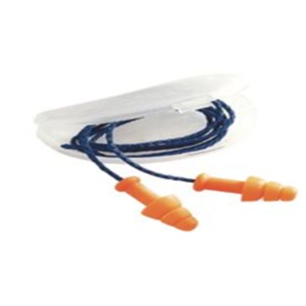 Soft foam ear plugs for dependable noise reduction (NRR) and all‑day comfort in workshops and on site.