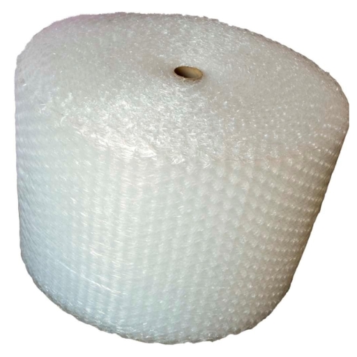 Bubble wrap for packaging.