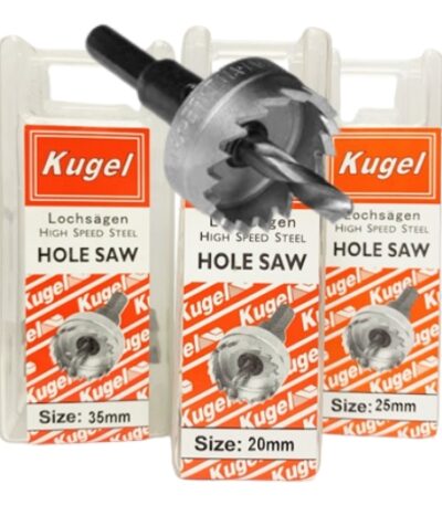 HSS Hole Saw for precise cutting in metal.