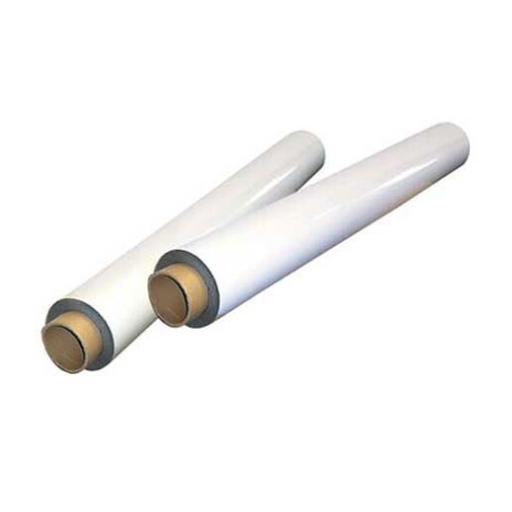 Floor protection plastic sheeting.